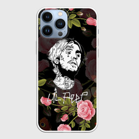 Чехол для iPhone 13 Pro Max с принтом LIL PEEP ROSES | ЛИЛ ПИП в Кировске,  |  | lil peep | lil prince | pink | зарубежная музыка | лил пип | маленький принц