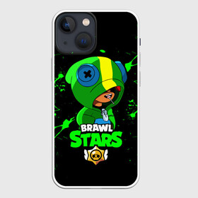 Чехол для iPhone 13 mini с принтом Brawl Stars LEON в Кировске,  |  | brawl | brawl stars | crow | leon | sally | shark | stars | акула | бравл | бравл старс | браво старс | игра | компьютерная | кров | леон | леон акула | онлайн | старс | шарк