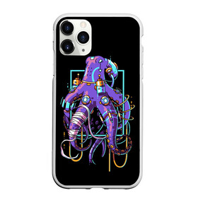 Чехол для iPhone 11 Pro Max матовый с принтом Octopus в Кировске, Силикон |  | 