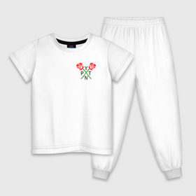 Детская пижама хлопок с принтом PAYTON MOORMEIER (НА СПИНЕ) в Кировске, 100% хлопок |  брюки и футболка прямого кроя, без карманов, на брюках мягкая резинка на поясе и по низу штанин
 | 