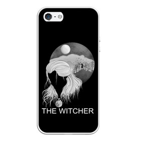 Чехол для iPhone 5/5S матовый с принтом The Witcher в Кировске, Силикон | Область печати: задняя сторона чехла, без боковых панелей | Тематика изображения на принте: andrzej | cavill | ciri | geralt | henry | netflix | rivia | sapkowski | witcher | анджей | ведьмак | генри | геральт | йеннифэ | кавилл | лютик | ривия | сапковский | цири | цирилла