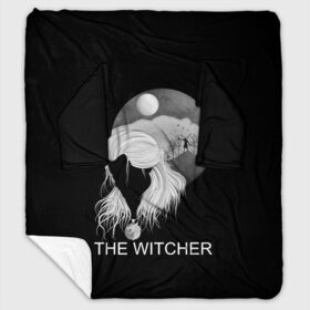 Плед с рукавами с принтом The Witcher в Кировске, 100% полиэстер | Закругленные углы, все края обработаны. Ткань не мнется и не растягивается. Размер 170*145 | andrzej | cavill | ciri | geralt | henry | netflix | rivia | sapkowski | witcher | анджей | ведьмак | генри | геральт | йеннифэ | кавилл | лютик | ривия | сапковский | цири | цирилла