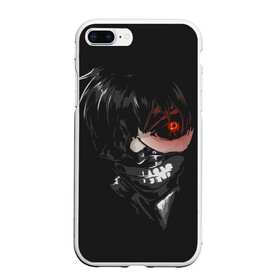 Чехол для iPhone 7Plus/8 Plus матовый с принтом Tokyo Ghoul в Кировске, Силикон | Область печати: задняя сторона чехла, без боковых панелей | ccg | cover | ghoul | jack | kaneki | kureo | mado | tokyo | touka | unravel | гуль | канеки кен | куинкс | сёдзё | сова | токийский | ужасы | хайсе сасаки