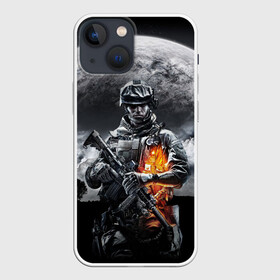 Чехол для iPhone 13 mini с принтом Battlefield в Кировске,  |  | battlefield | ea digital illusions ce | special forces | батлфилд | поле боя | шутер