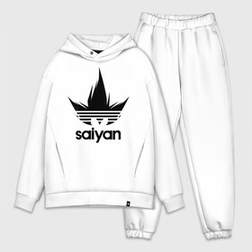 Мужской костюм хлопок OVERSIZE с принтом Saiyan в Кировске,  |  | adidas | logo | manga | training | абибас | адидас | брутальный | воин | герой | главный | жемчуг | зарядка | из | кавай | копия | крутой | кулак | лицо | м | малыш | манга | мастер | милый | мотивация | надпись | облако