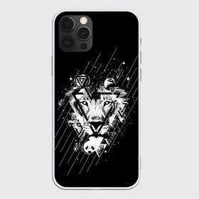 Чехол для iPhone 12 Pro Max с принтом Лев в Кировске, Силикон |  | Тематика изображения на принте: leon | геометрия | женская толстовка | женская футболка со львом | животные | лев | мужская футболка со львом | треугольники | черная толстовка | черная футболка