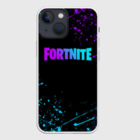 Чехол для iPhone 13 mini с принтом FORTNITE в Кировске,  |  | fortnite | fortnite 2 | fortnite x | marshmello | ninja | ninja hyper streamer | ninja streamer | streamer | tyler blevins | маршмелло | ниндзя | фортнайт | фортнайт 2 | фортнайт глава 2