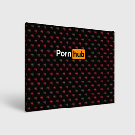 Холст прямоугольный с принтом PornHub | ПорнХаб (Z) в Кировске, 100% ПВХ |  | brazzers | hub | бразерс