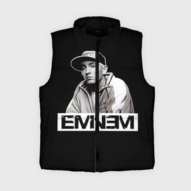 Женский жилет утепленный 3D с принтом Eminem в Кировске,  |  | eminem | evil | ken kaniff | marshall bruce mathers iii | mm | rap | slim shady | маршалл брюс мэтерс iii | рэп | рэп рок | хип хоп | хорроркор | эминем