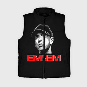 Женский жилет утепленный 3D с принтом Eminem в Кировске,  |  | eminem | evil | ken kaniff | marshall bruce mathers iii | mm | rap | slim shady | маршалл брюс мэтерс iii | рэп | рэп рок | хип хоп | хорроркор | эминем