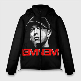 Мужская зимняя куртка 3D с принтом Eminem в Кировске, верх — 100% полиэстер; подкладка — 100% полиэстер; утеплитель — 100% полиэстер | длина ниже бедра, свободный силуэт Оверсайз. Есть воротник-стойка, отстегивающийся капюшон и ветрозащитная планка. 

Боковые карманы с листочкой на кнопках и внутренний карман на молнии. | eminem | evil | ken kaniff | marshall bruce mathers iii | mm | rap | slim shady | маршалл брюс мэтерс iii | рэп | рэп рок | хип хоп | хорроркор | эминем