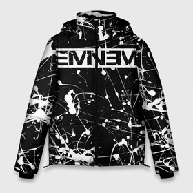 Мужская зимняя куртка 3D с принтом Eminem в Кировске, верх — 100% полиэстер; подкладка — 100% полиэстер; утеплитель — 100% полиэстер | длина ниже бедра, свободный силуэт Оверсайз. Есть воротник-стойка, отстегивающийся капюшон и ветрозащитная планка. 

Боковые карманы с листочкой на кнопках и внутренний карман на молнии. | eminem | evil | ken kaniff | marshall bruce mathers iii | mm | rap | slim shady | маршалл брюс мэтерс iii | рэп | рэп рок | хип хоп | хорроркор | эминем