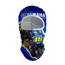 Балаклава 3D с принтом Valentino Rossi в Кировске, 100% полиэстер, ткань с особыми свойствами — Activecool | плотность 150–180 г/м2; хорошо тянется, но при этом сохраняет форму. Закрывает шею, вокруг отверстия для глаз кайма. Единый размер | Тематика изображения на принте: bike | bikes | moto | moto gp | motogp | rossi | vale | valentino rossi | yamaha | yamaha motogp | байкер | вале | валентино росси | мото | мото гп | мотогонки | мотогп | мотоцикл | мотоциклист | мотоциклы | росси