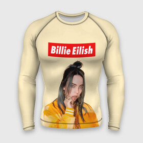 Мужской рашгард 3D с принтом BILLIE EILISH. в Кировске,  |  | be | billie | billie eilish | blohsh | ghoul | билли | билли айлиш