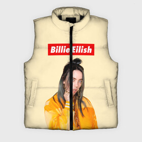 Мужской жилет утепленный 3D с принтом BILLIE EILISH. в Кировске,  |  | be | billie | billie eilish | blohsh | ghoul | билли | билли айлиш