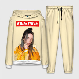 Женский костюм 3D (с толстовкой) с принтом BILLIE EILISH. в Кировске,  |  | be | billie | billie eilish | blohsh | ghoul | билли | билли айлиш