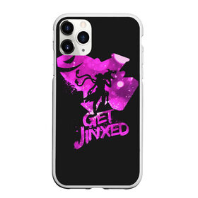 Чехол для iPhone 11 Pro Max матовый с принтом Get Jinxed в Кировске, Силикон |  | Тематика изображения на принте: jinx | kda | league | lol | moba | pentakill | riot | rise | rus | skins | варвик | варус | воин | легенд | лига | лол | маг | стрелок | танк | чемпион