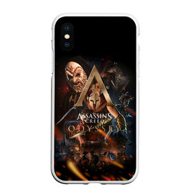 Чехол для iPhone XS Max матовый с принтом ASSASSIN`S CREED в Кировске, Силикон | Область печати: задняя сторона чехла, без боковых панелей | slayer | асасин | ассасин крид | ассассин | тамплиеры