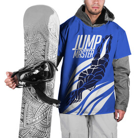 Накидка на куртку 3D с принтом Jump master в Кировске, 100% полиэстер |  | cliff diving | dive | diving | swimming | плавание | прыжки в воду | спорт