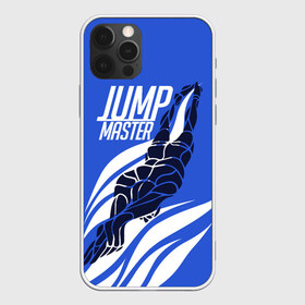 Чехол для iPhone 12 Pro Max с принтом Jump master в Кировске, Силикон |  | cliff diving | dive | diving | swimming | плавание | прыжки в воду | спорт