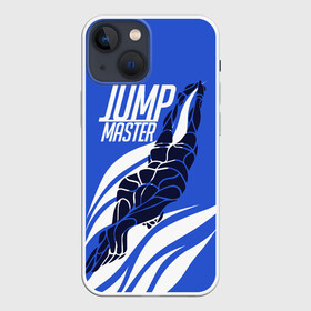 Чехол для iPhone 13 mini с принтом Jump master в Кировске,  |  | cliff diving | dive | diving | swimming | плавание | прыжки в воду | спорт