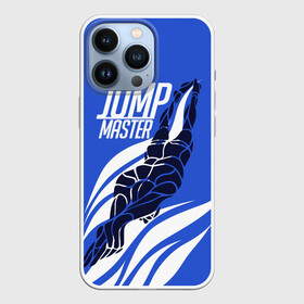 Чехол для iPhone 13 Pro с принтом Jump master в Кировске,  |  | cliff diving | dive | diving | swimming | плавание | прыжки в воду | спорт
