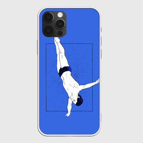 Чехол для iPhone 12 Pro Max с принтом Dive в Кировске, Силикон |  | cliff diving | dive | diving | swimming | плавание | прыжки в воду | спорт
