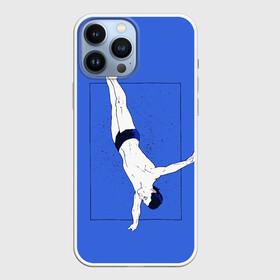 Чехол для iPhone 13 Pro Max с принтом Dive в Кировске,  |  | cliff diving | dive | diving | swimming | плавание | прыжки в воду | спорт