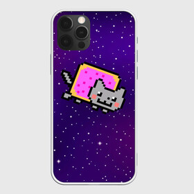 Чехол для iPhone 12 Pro Max с принтом Nyan Cat в Кировске, Силикон |  | cat | meme | nyan cat | space | youtube | животное | звезды | интернет | космос | кошка | мем | прикол | радуга | юмор | ютуб