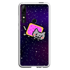 Чехол для Honor P Smart Z с принтом Nyan Cat в Кировске, Силикон | Область печати: задняя сторона чехла, без боковых панелей | cat | meme | nyan cat | space | youtube | животное | звезды | интернет | космос | кошка | мем | прикол | радуга | юмор | ютуб