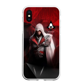 Чехол для iPhone XS Max матовый с принтом Assasins creed в Кировске, Силикон | Область печати: задняя сторона чехла, без боковых панелей | creed | асасин | асасин крид | ассасин | ассассин | войско | крид | меч | приключения | самурай