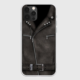 Чехол для iPhone 12 Pro Max с принтом Косуха Байкерская в Кировске, Силикон |  | biker jacket | jacket | leather jacket | байкерская | байкерская куртка | кожанка | косуха | косуха байкерская | куртка