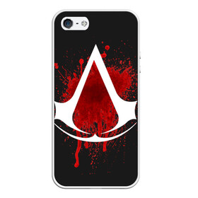 Чехол для iPhone 5/5S матовый с принтом Assassins Creed в Кировске, Силикон | Область печати: задняя сторона чехла, без боковых панелей | анимус | ассасина | дезмонд | кредо | крестовый | майлс | тамплиер