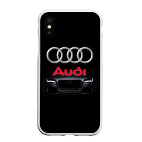 Чехол для iPhone XS Max матовый с принтом AUDI в Кировске, Силикон | Область печати: задняя сторона чехла, без боковых панелей | a1 | a2 | a3 | a4 | a5 | a6 | a7 | a8 | audi | auto | autosport | perfomance | rs | rs4 | rs5 | rs6 | rs7 | rs8 | s4 | s5 | s6 | s7 | s8 | sport | авто | авто спорт | автомобиль | автомобильные | автоспорт | ауди | бренд | марка | машины | перфоманс | рс 