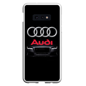 Чехол для Samsung S10E с принтом AUDI в Кировске, Силикон | Область печати: задняя сторона чехла, без боковых панелей | Тематика изображения на принте: a1 | a2 | a3 | a4 | a5 | a6 | a7 | a8 | audi | auto | autosport | perfomance | rs | rs4 | rs5 | rs6 | rs7 | rs8 | s4 | s5 | s6 | s7 | s8 | sport | авто | авто спорт | автомобиль | автомобильные | автоспорт | ауди | бренд | марка | машины | перфоманс | рс 