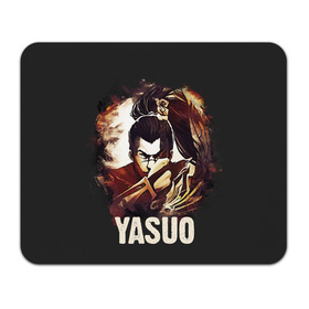 Коврик для мышки прямоугольный с принтом Yasuo в Кировске, натуральный каучук | размер 230 х 185 мм; запечатка лицевой стороны | jinx | kda | league | lol | moba | pentakill | riot | rise | rus | skins | варвик | варус | воин | легенд | лига | лол | маг | стрелок | танк | чемпион