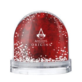 Снежный шар с принтом Assassin’s Creed Origins в Кировске, Пластик | Изображение внутри шара печатается на глянцевой фотобумаге с двух сторон | 