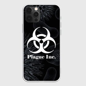 Чехол для iPhone 12 Pro с принтом PLAGUE INC. в Кировске, силикон | область печати: задняя сторона чехла, без боковых панелей | molecule | plague inc | абстракция | бактерии | вирус | клетки | медицина | микробы | молекулы | наука | нейрон | нейроны | планета | текстура | текстуры | формула