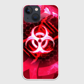 Чехол для iPhone 13 mini с принтом Plague Inc LC (Oko) в Кировске,  |  | авторская | вирус | знаки | игры | интересная | каракули | круг | лабиринт | линии | мозаика | необычная | око | символы | страшная | туннель | черная | эпидемия