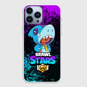 Чехол для iPhone 13 Pro Max с принтом BRAWL STARS LEON SHARK в Кировске,  |  | 8 bit | 8 бит | bibi | brawl stars | crow | el brown | leon | leon shark | max | mr.p | sally leon | shark | stars | virus | werewolf | акула | биби | вирус | ворон | леон | оборотень | пингвин