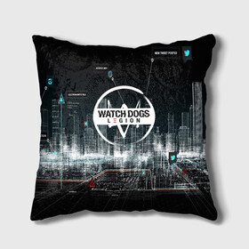 Подушка 3D с принтом WATCH DOGS:LEGION в Кировске, наволочка – 100% полиэстер, наполнитель – холлофайбер (легкий наполнитель, не вызывает аллергию). | состоит из подушки и наволочки. Наволочка на молнии, легко снимается для стирки | ded sec | game | name | ubisoft | watch dogs | watch dogs 2 | watch dogs legion | город | девушка | дрон | игры | имена | компьютеры | пистолет | телефон | технологии | хакер | юби