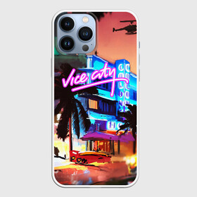 Чехол для iPhone 13 Pro Max с принтом GTA: VICE CITY в Кировске,  |  | Тематика изображения на принте: grand theft auto 2 | grand theft auto 3 | grand theft auto v | grand theft auto: san andreas | grand theft auto: vice city | gta 5 | gta online | gta v | город | игры