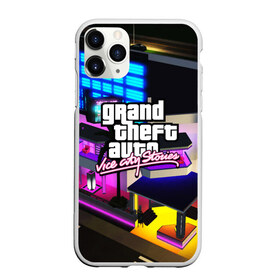 Чехол для iPhone 11 Pro Max матовый с принтом GTAVICE CITY в Кировске, Силикон |  | gr | grand theft auto 2 | grand theft auto 3 | grand theft auto v | grand theft auto: san andreas | grand theft auto: vice city | gta 5 | gta online | gta v | город | игры