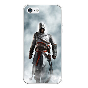 Чехол для iPhone 5/5S матовый с принтом Assassin’s Creed в Кировске, Силикон | Область печати: задняя сторона чехла, без боковых панелей | asasins | creed | асасинс | ассасин | ассассинс | кредо | крид | криид