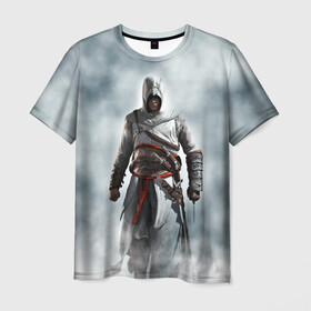 Мужская футболка 3D с принтом Assassin’s Creed в Кировске, 100% полиэфир | прямой крой, круглый вырез горловины, длина до линии бедер | asasins | creed | асасинс | ассасин | ассассинс | кредо | крид | криид