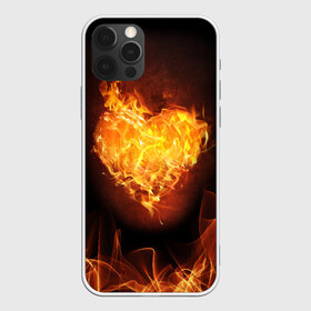 Чехол для iPhone 12 Pro Max с принтом Горячее сердце в Кировске, Силикон |  | 14 февраля | 8 марта | валентинов день | влюблен | влюбленность | влюбленные | вместе навсегда | горячая | горячий | девушке | день влю | для жены | желание | любимая | любимый | люблю | люблю тебя