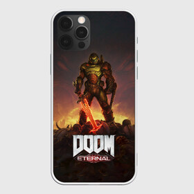 Чехол для iPhone 12 Pro Max с принтом DOOM ETERNAL в Кировске, Силикон |  | doom | doom eternal | eternal | дум | дуум