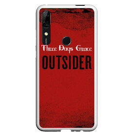 Чехол для Honor P Smart Z с принтом Three days grace Outsider в Кировске, Силикон | Область печати: задняя сторона чехла, без боковых панелей | days | grace | outsider | three | аутсайдер