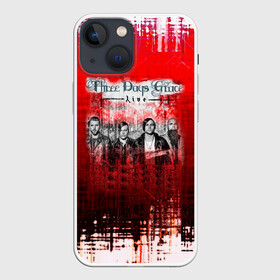 Чехол для iPhone 13 mini с принтом Three Days Grace в Кировске,  |  | days | grace | three | альтернативный | группа | метал | ню метал | пост гранж | рок | хард рок