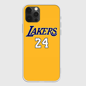 Чехол для iPhone 12 Pro с принтом Kobe Bryant в Кировске, силикон | область печати: задняя сторона чехла, без боковых панелей | kobe bryants | lakers | lakers 24 | los angeles lakers | коби брайант